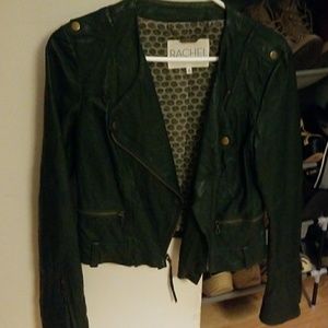 Green Leather Jacket